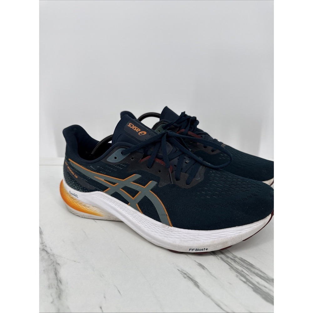 Asics GT-2000 12 Mens Size 10.5 French Blue Foggy Teal Running Sneakers